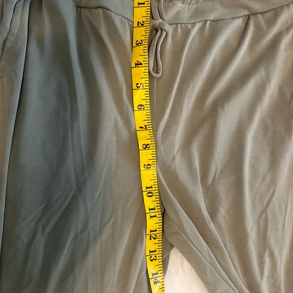 Lightweight Olive Green Joggers - Picture 7 of 14